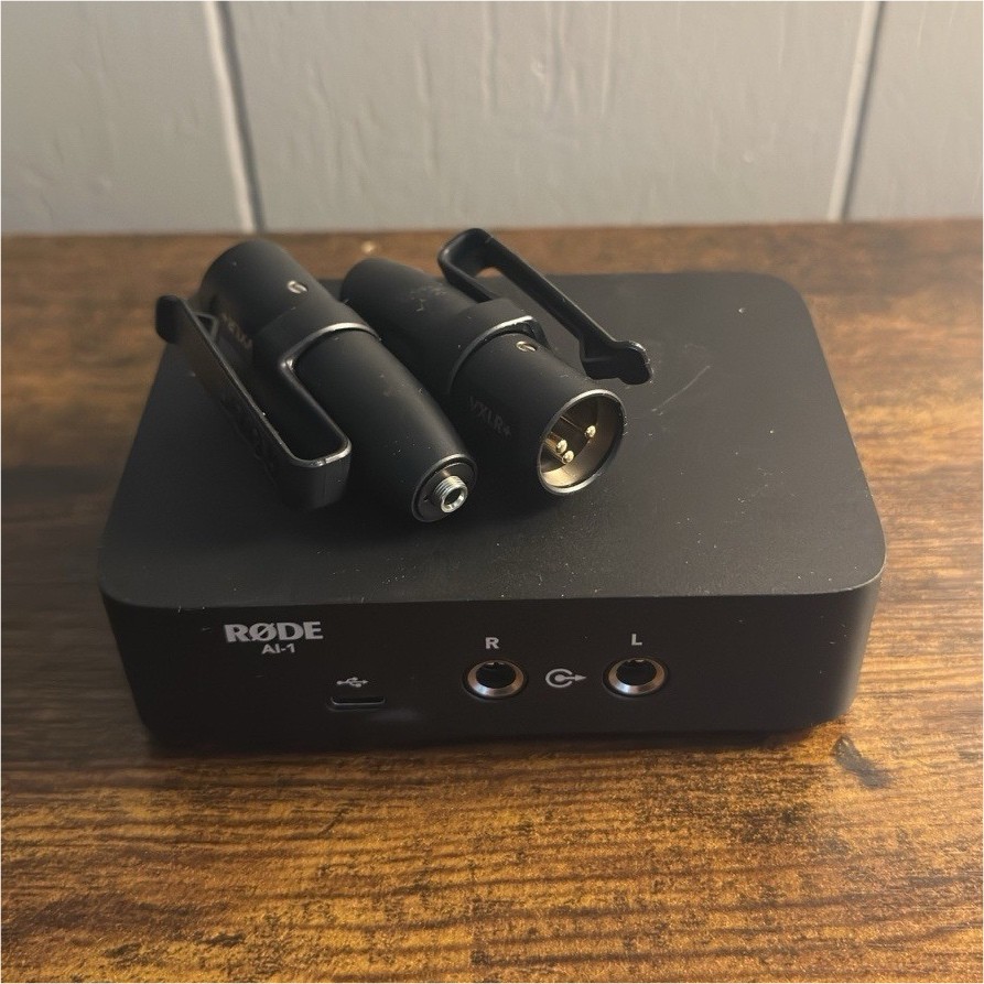 Rode AI-1 USB Audio Interface Phantom Power XLR USB Headphone 1/4" Output