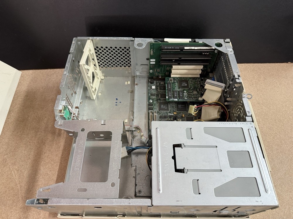 Vintage Dell Optiplex Gs Desktop PC with Intel Processor Broken for Parts