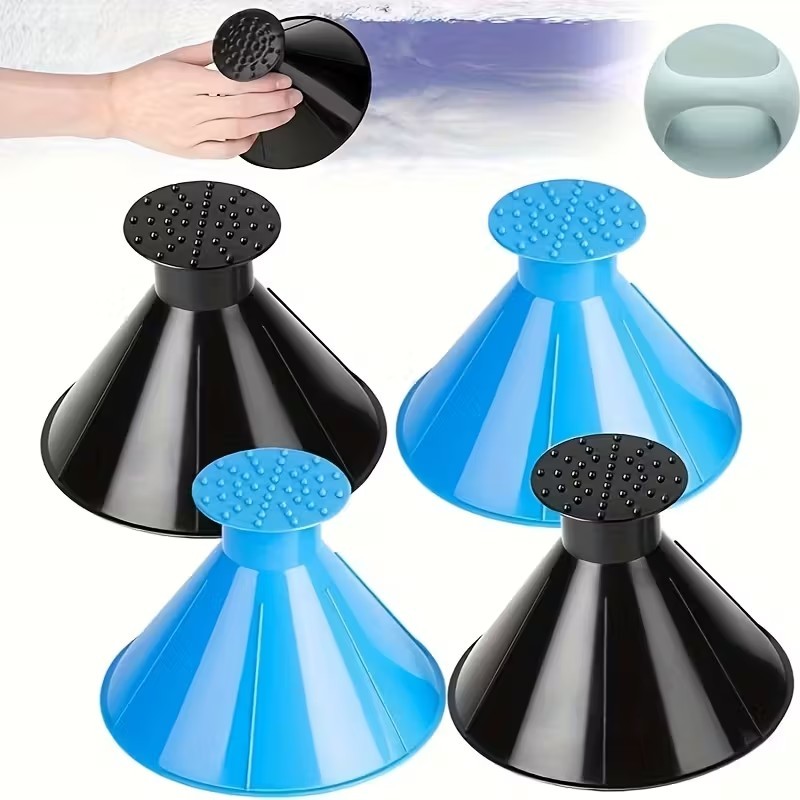 4 Pack Magical Car Ice Scraper for Car Windshield, Snow Scraper