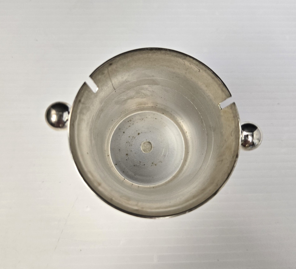 LaVie Silver Plate Mini Champagne Bucket Placecard Holder Toothpick Holder