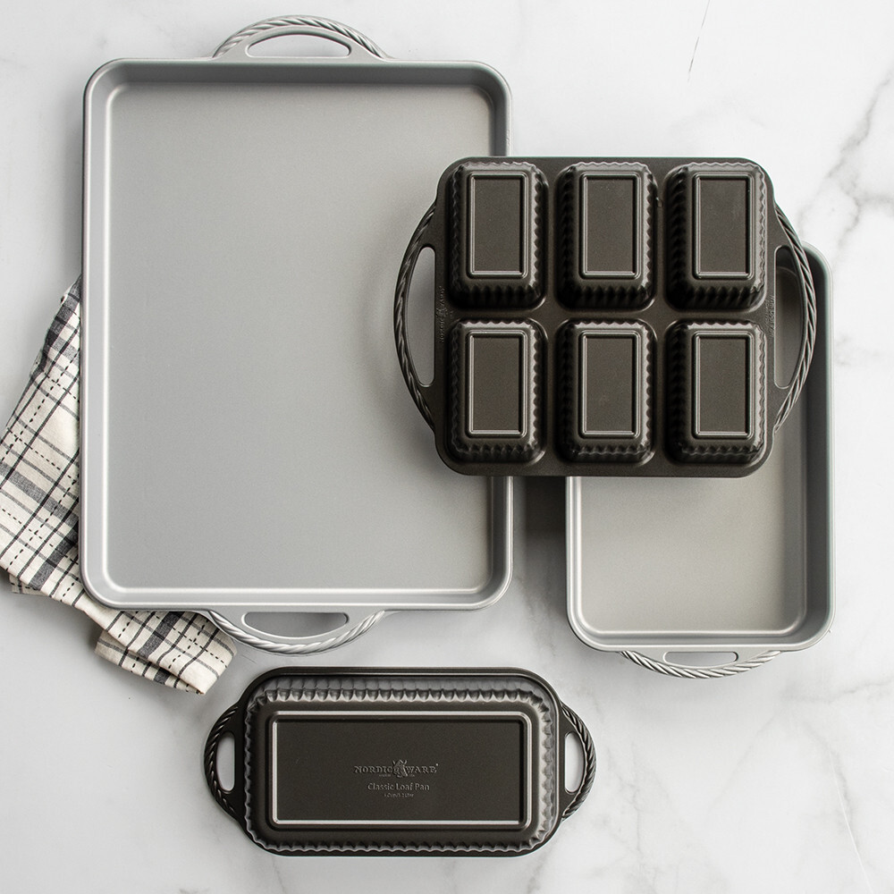 Nordic Ware ProCast Mini Loaf Pan