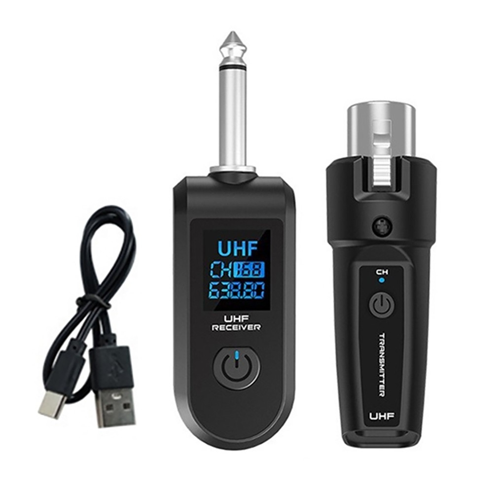 Audio Transmitter&Receiver XLR Stable and Non-interference Transmission