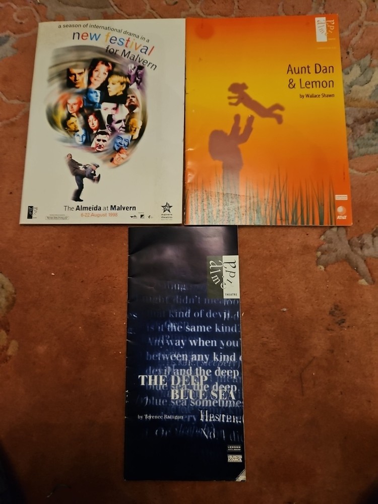 3 'Almeida' Theatre Programmes