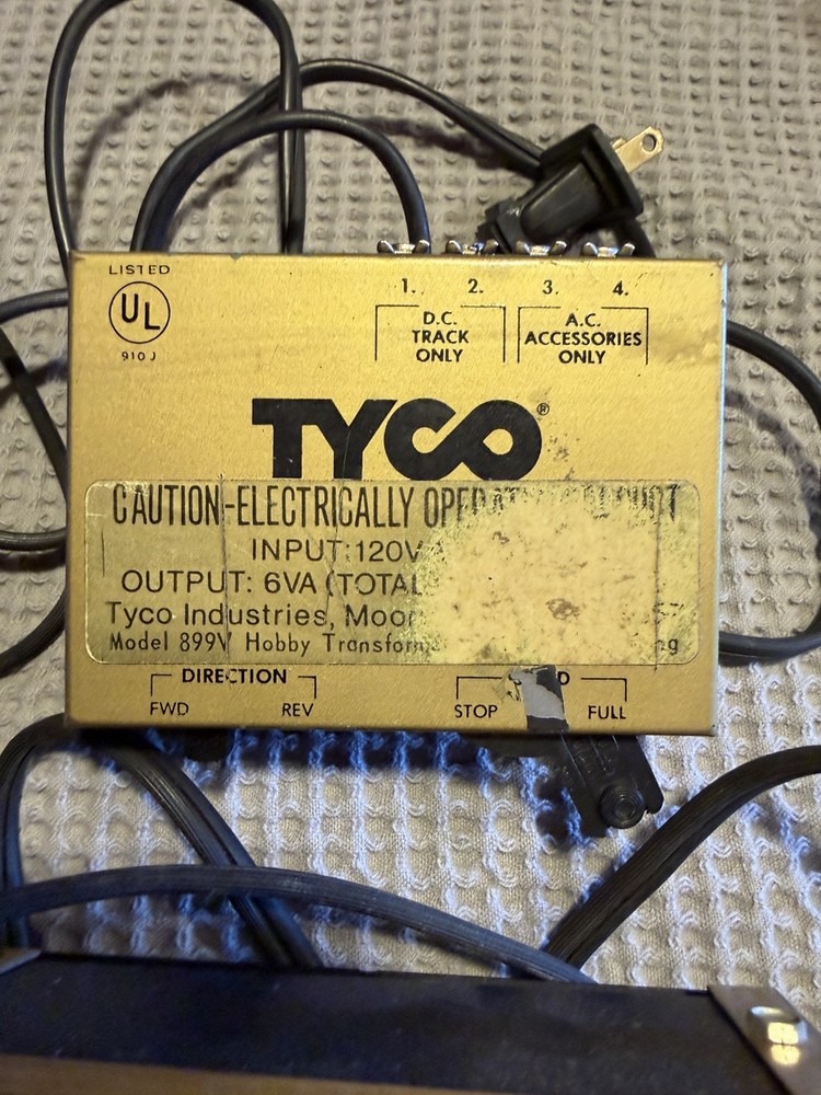 (4) Vintage Model Train Transformers Tyco Life-Like TrainPack