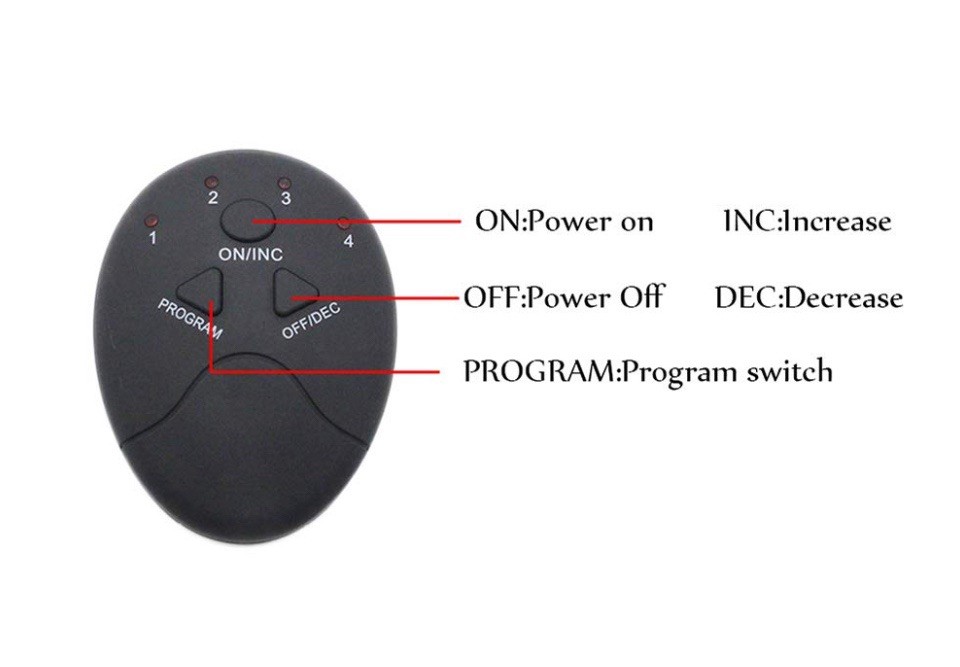 EMS Trainer Wireless Muscle ABS Stimulator Host Replacement Smart Controller