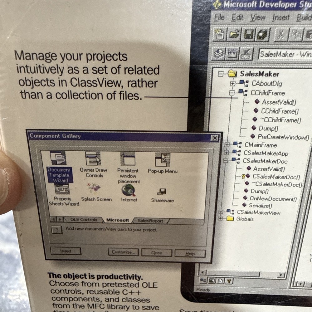 Microsoft Visual C++ Edition 4.0 - BRAND NEW SEALED IN BOX!