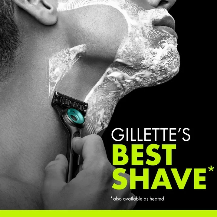 Gillette Labs Official Eagles Licensed Razor for Men, 1 Handle, 1 Blade Refill,