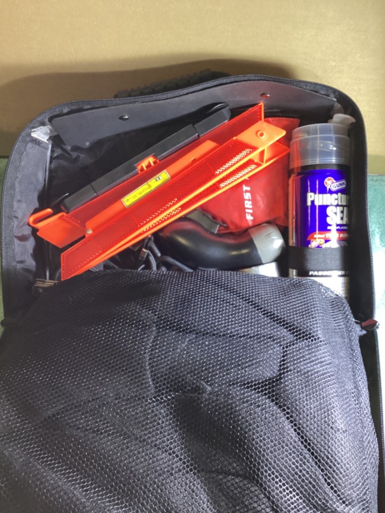 Auto Ready Roadside Emergency Kit Car Safety Essentials in EUC