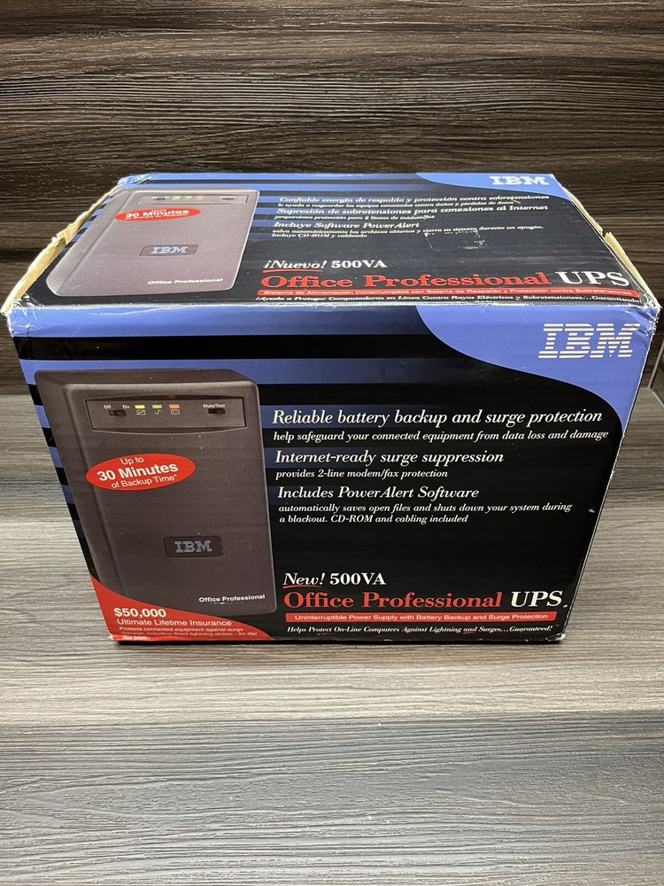 IBM Office Professional UPS 500VA *NEW*