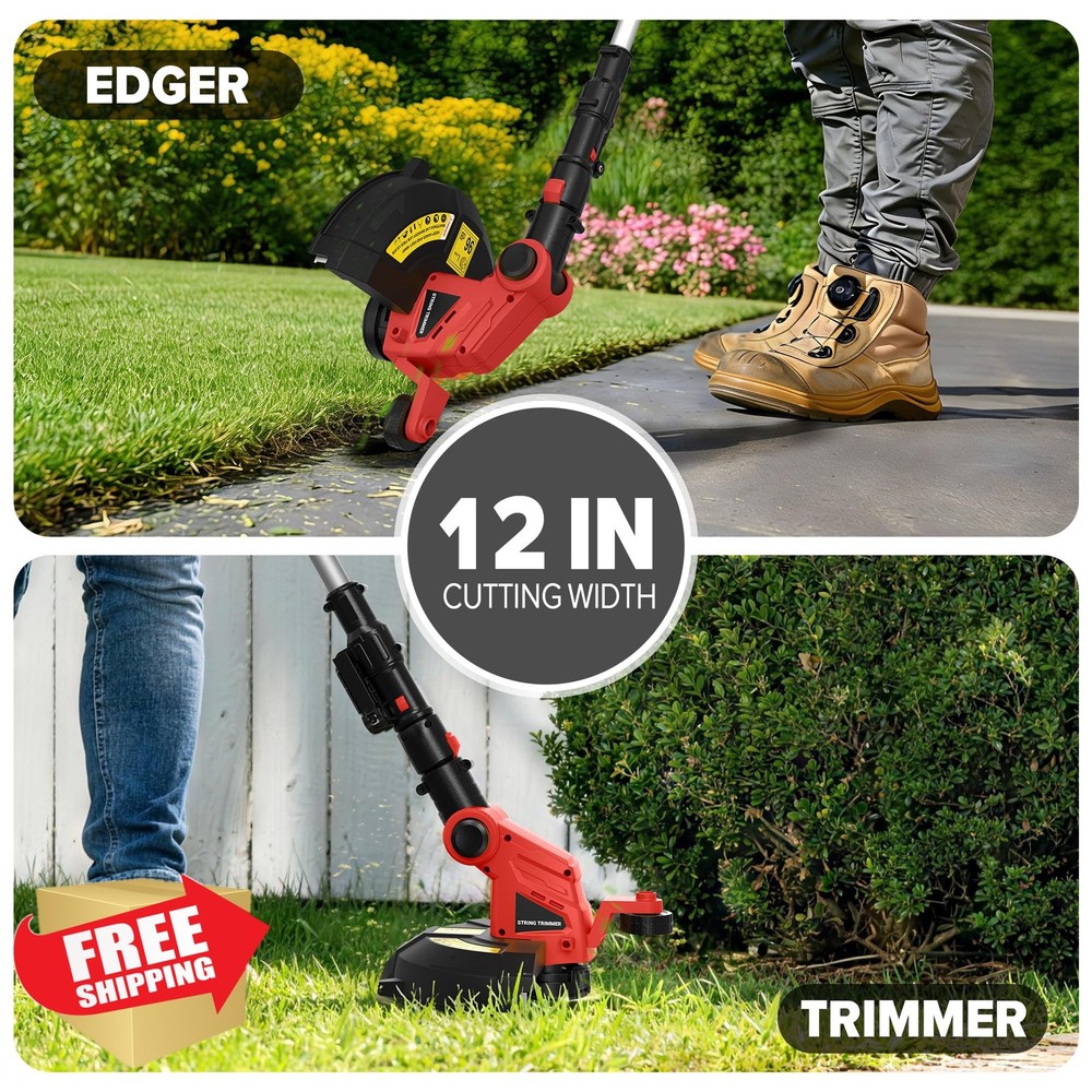 Milwaukee 18V Weed Wacker Leaf Blower Combo String Trimmer Speed Blower