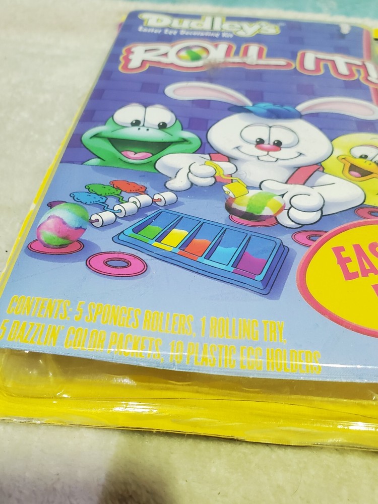 Dudley's Roll It! Easter Egg Decorating Kit NIB