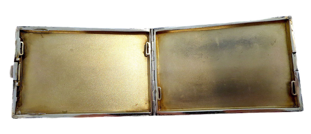 SILVER Art DECO - ANTIQUE Box Or CASE Signed