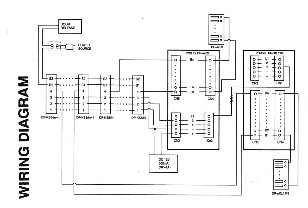 COMMAX 6 Buttons Audio Intercom Door Panel DR-6UM
