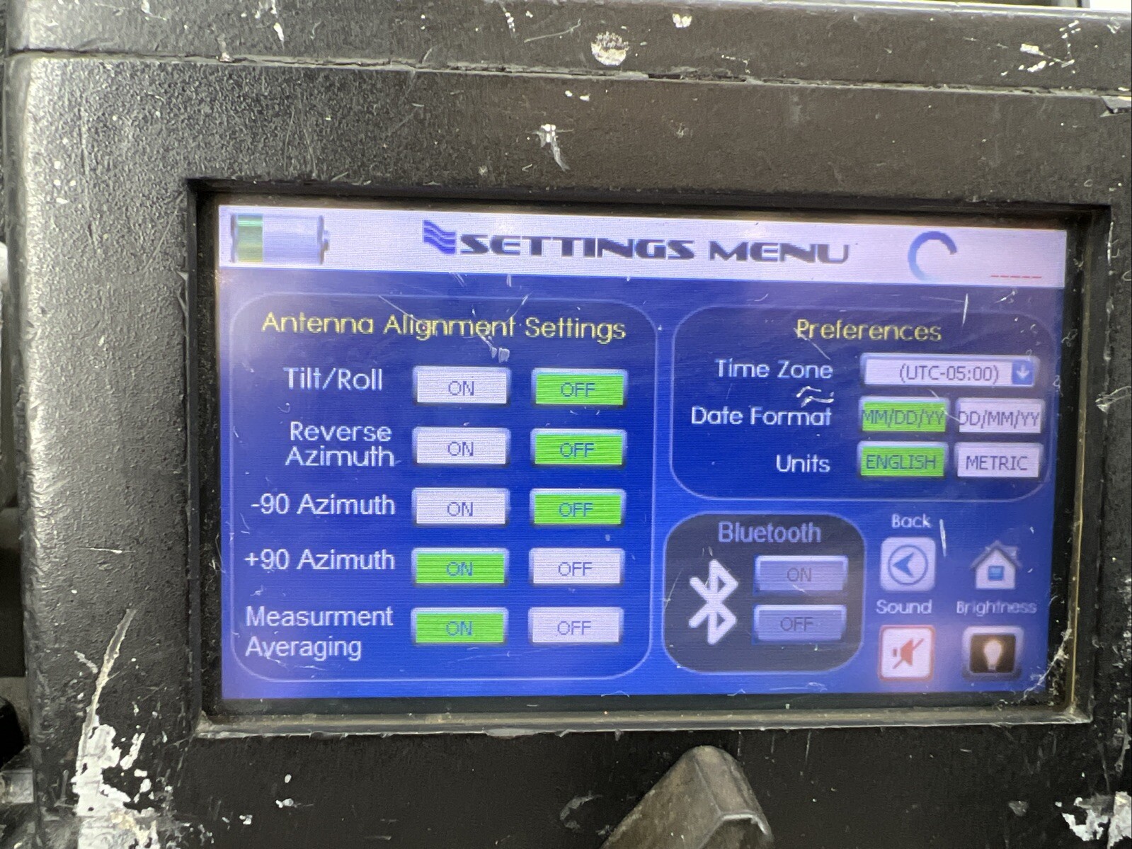 3Z Telecom RF Aligner RFA-1000 Antenna Alignment Tool 3ZRFA1000 GPS Needs Repair