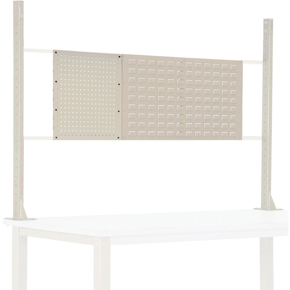 Global Industrial Workbench Louver/Pegboard Panel Tan 72"