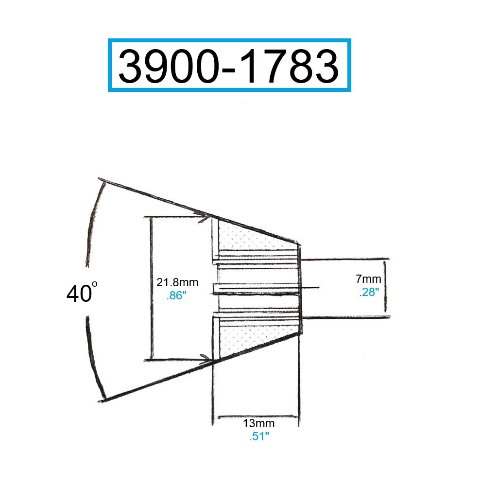7.0MM RUBBER FLEX COLLET (3900-1783)