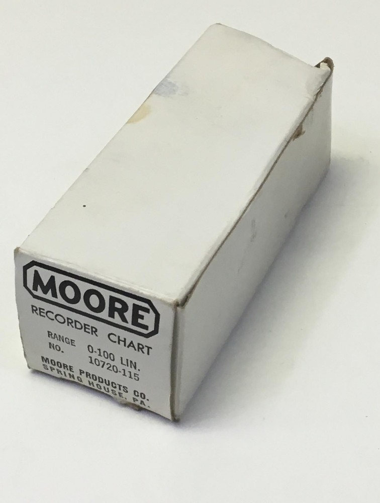 Moore 10720-115 Cylindrical Paper Recorder Chart
