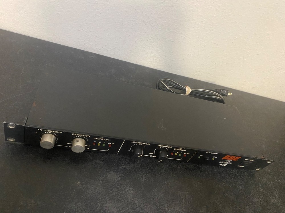 BBE Sonic Maximizer 422 Rack Mount Pro Audio, Tested GOOD!