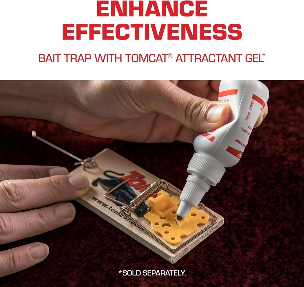 User-Friendly Wooden Mouse Traps - 2 Traps for Efficient Rodent Control