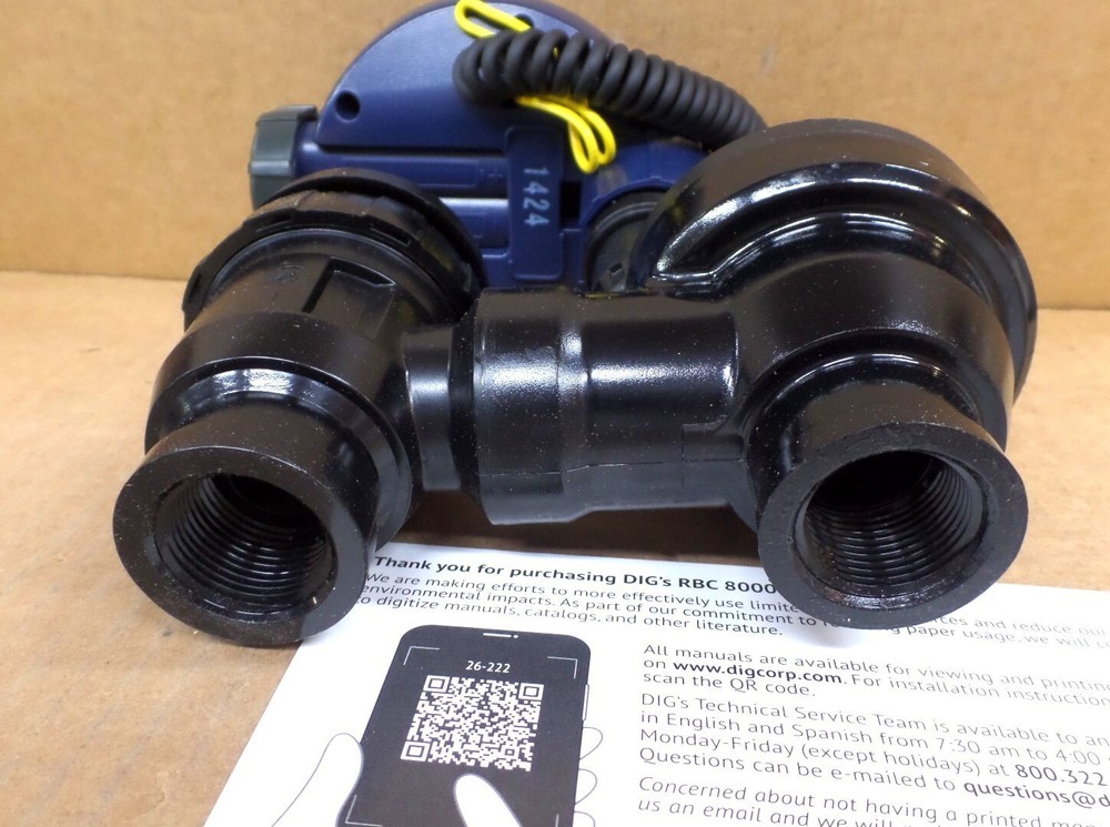 DIG RBC8000 3/4" IN. DIGITAL TIMER AUTOMATIC IRRIGATION WITH ANTI-SIPHON VALVE