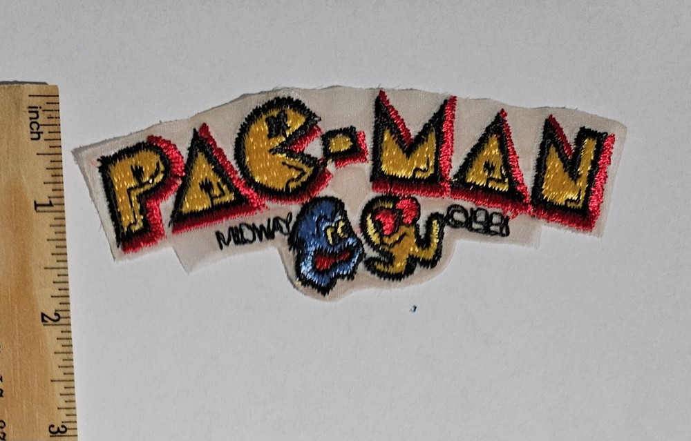Pac-man Patch Midway 1991 Pacman