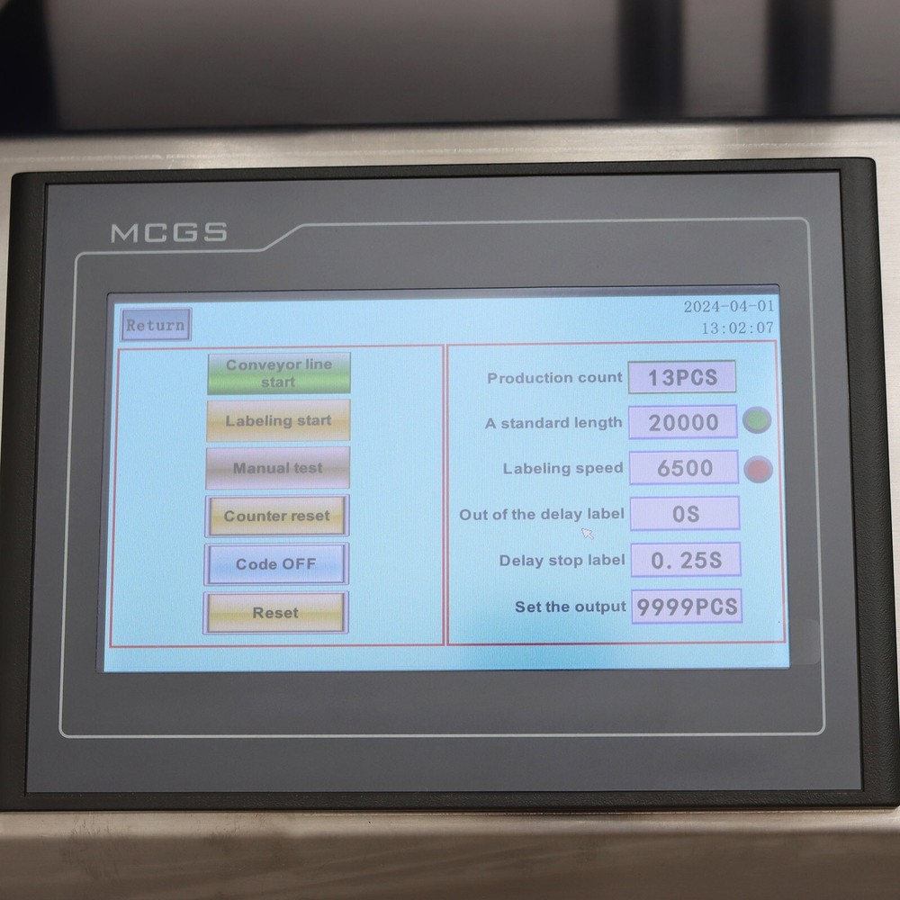 110V LT-160 Automatic Desktop Conveyor Table Plate labeling and Coding Machine
