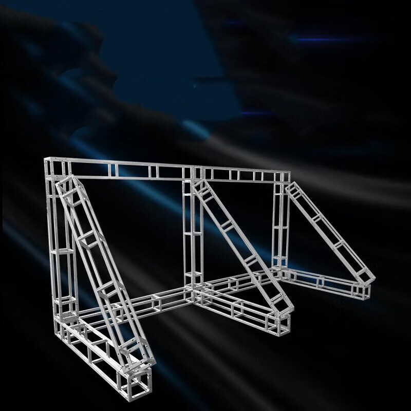 Square Aluminum Box Truss Dj Booth Trussing Section Stage Segment Lighting Stand