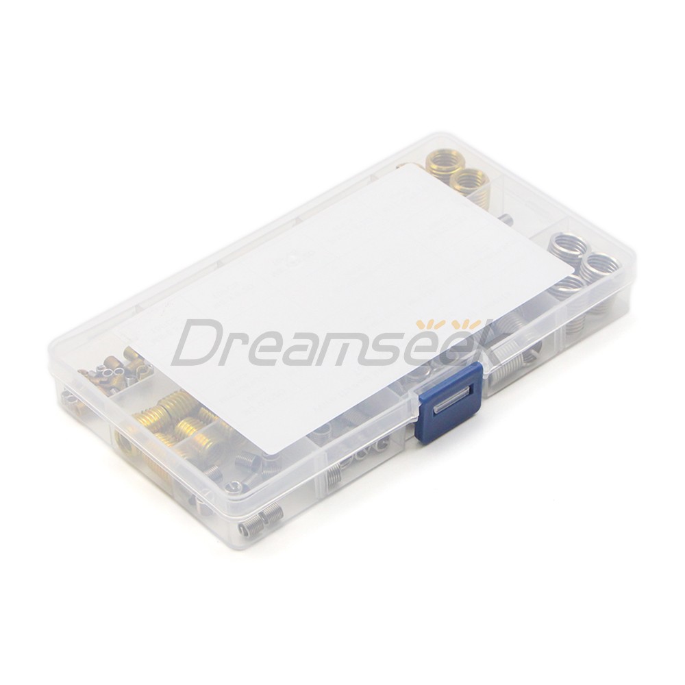 116 Pieces Stainless Steel Helicoil Thread Insert Self Tapping Threaded Inserts