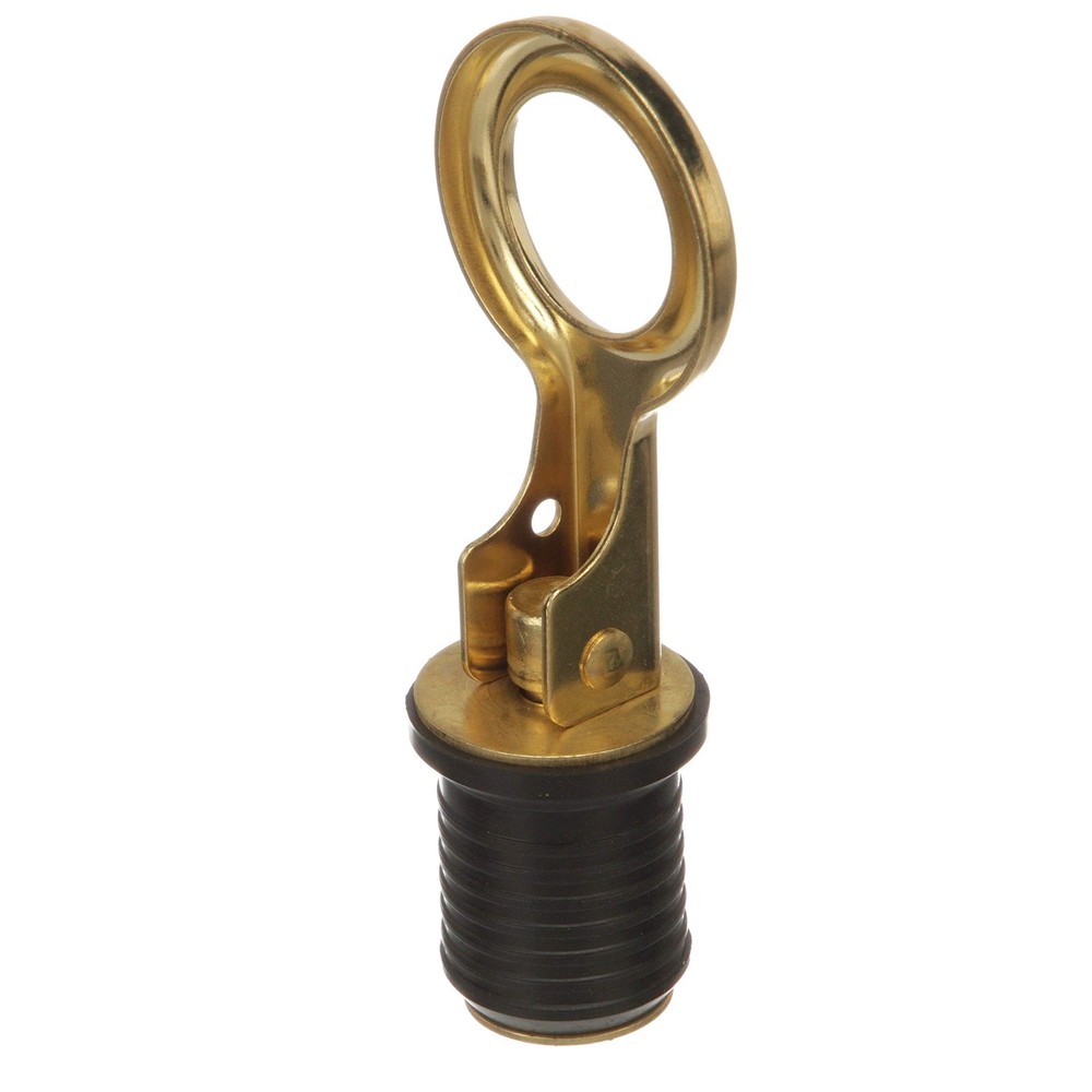Attwood 7524A7 Snap-Handle Drain Plug, For One Size, Unspecified