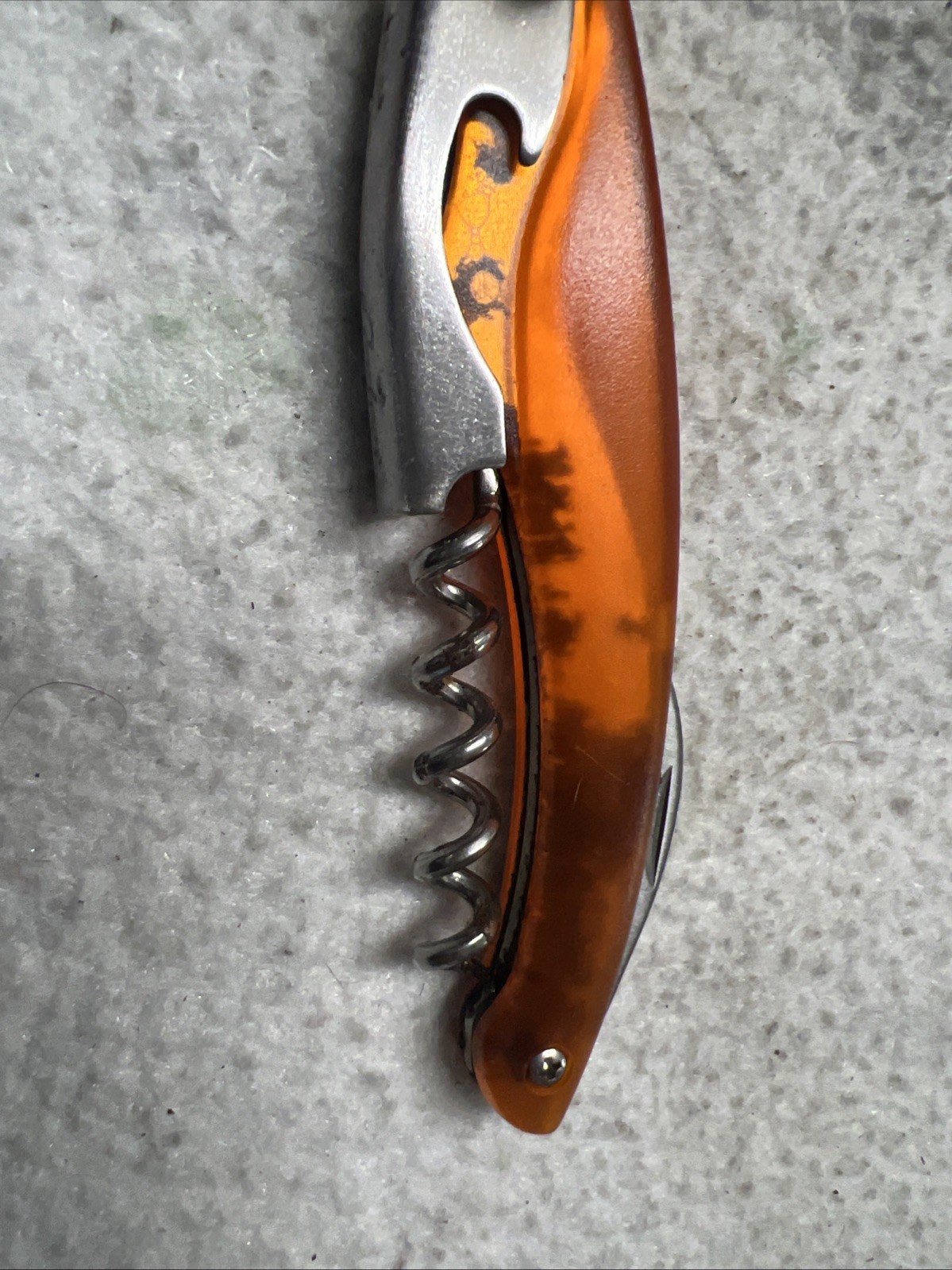 COOLEST COOLER Orange with Plates, Blender, Knife, Charger - See Notes