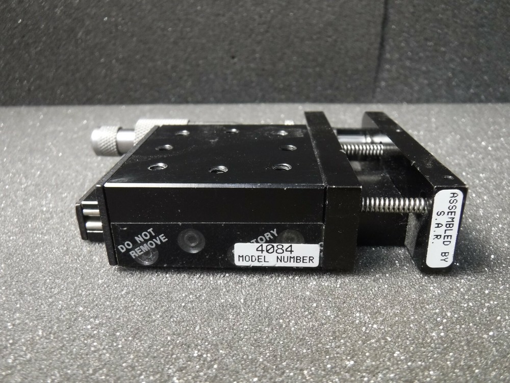 PARKER 4084 Manual Driven, Ball Bearing, Standard Linear Positioning Stage