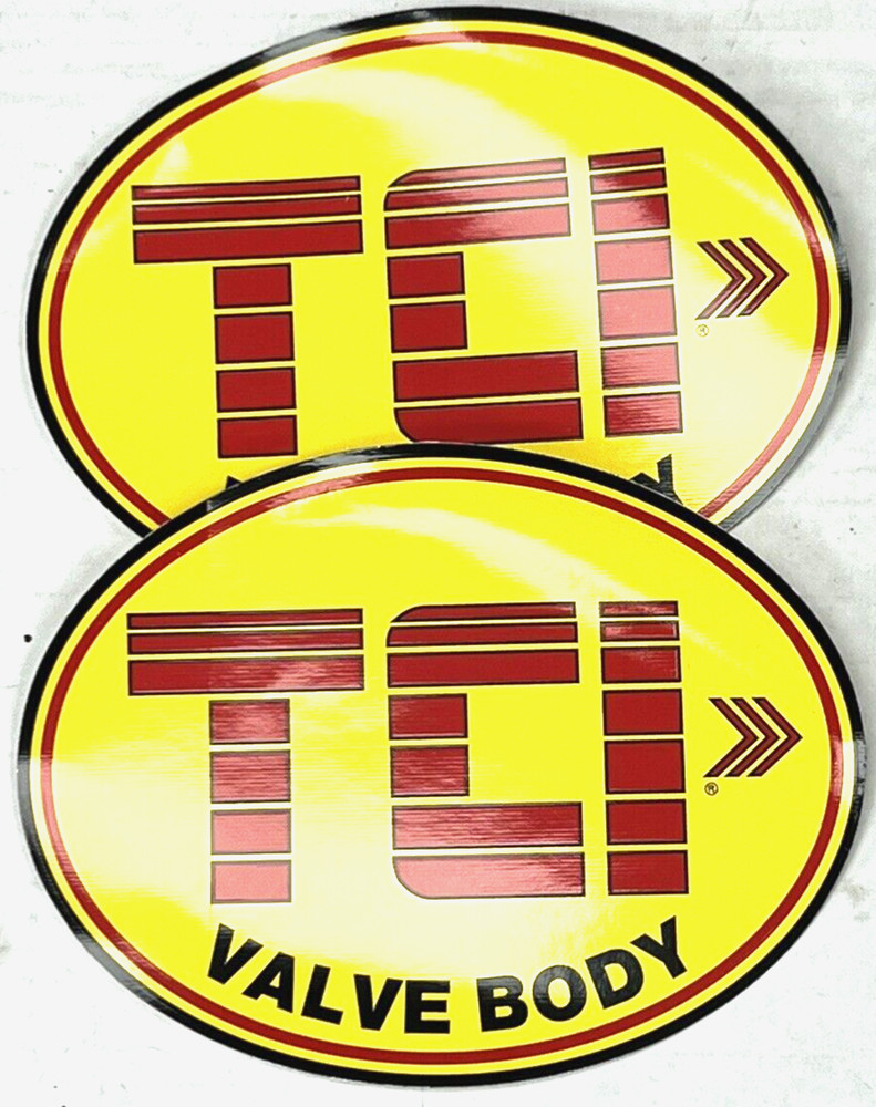 (2) TCI DCL-TCI  Large 8" Contingency Decals  - Tool Box Car Window - TWO Decals