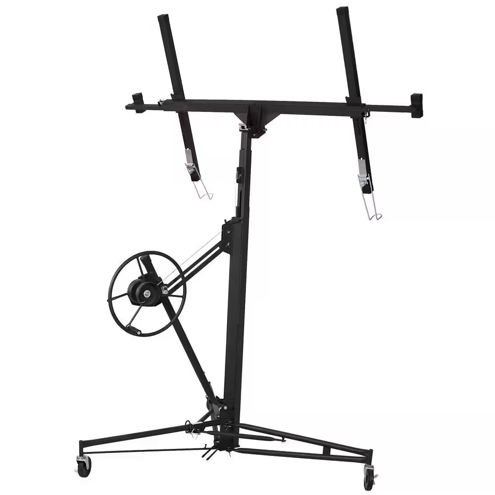 16 Ft. Drywall Panel Lifter, Drywall Panel Hoist, Jack Lifter Jack Rolling Caste