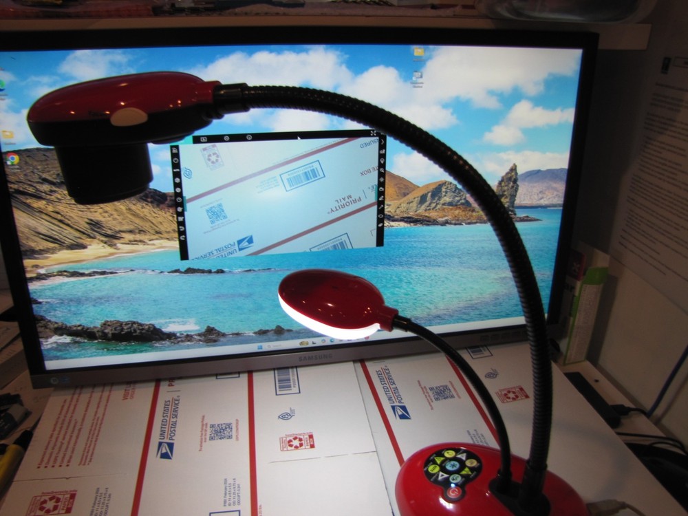 LUMENS DC193 20X ZOOM DOCUMENT CAMERA, USB PLUS REMOTE LADIBUG