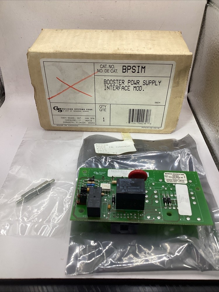 GS BPSIM Booster Power Supply Interface Module 256