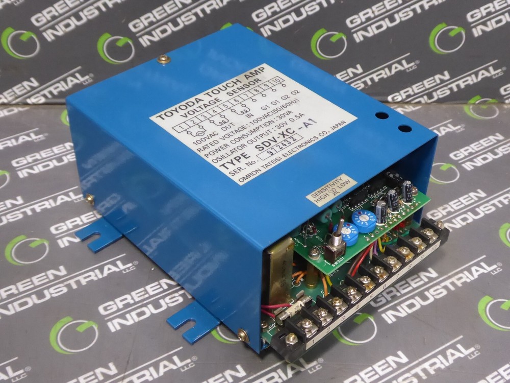 USED Toyoda / Omron SDV-XC-A1 Touch Amp Voltage Sensor