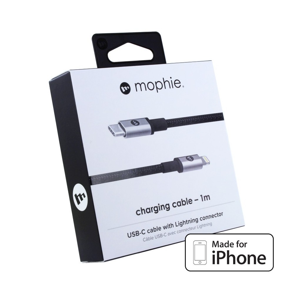 New Mophie - USB C To Apple charging Cable 3.2ft (1m) - Black