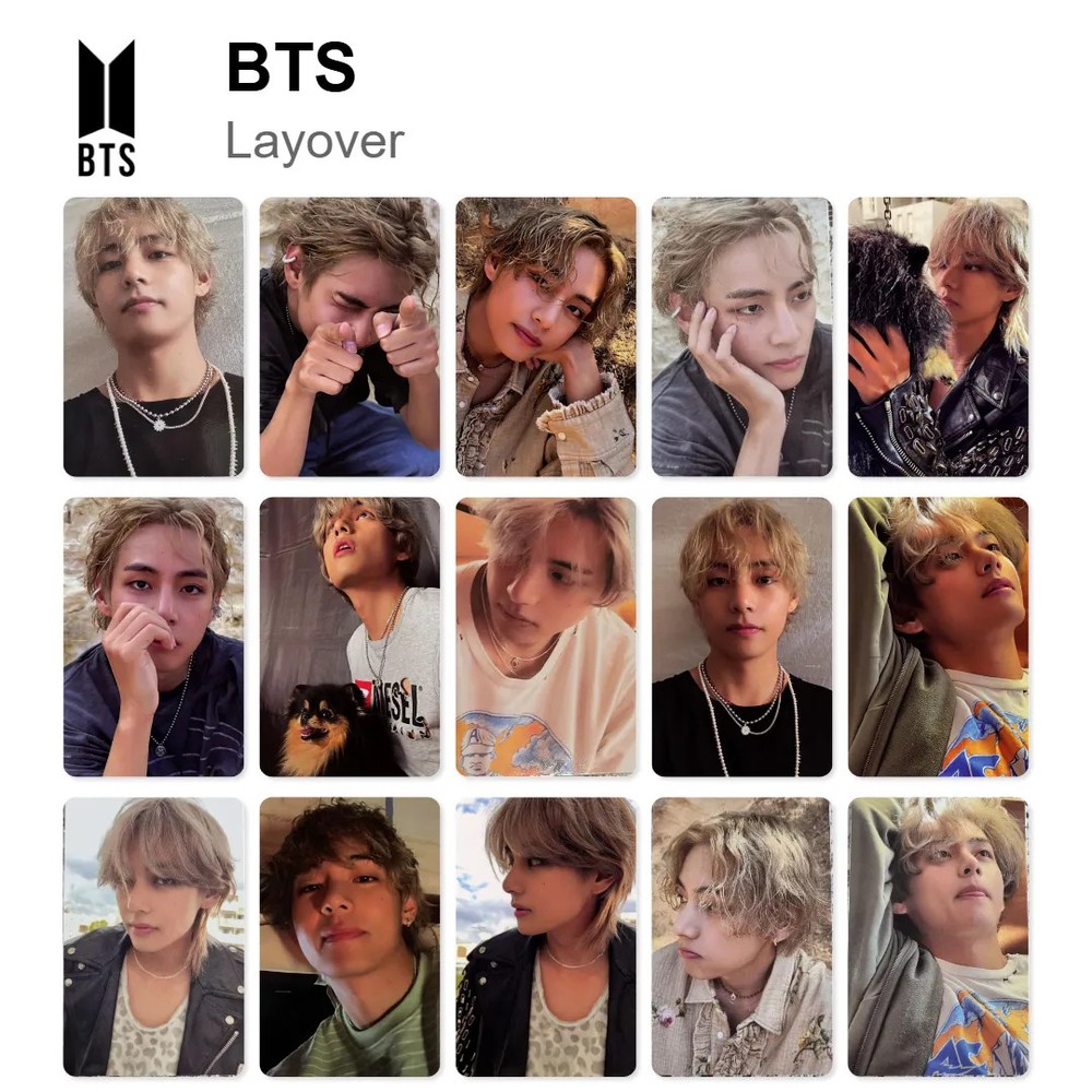 BTS Layover Official Photocard KPOP Special Gift