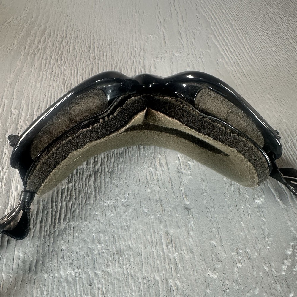 Oakley MX Goggles Black Frame Clear Lens Roko Quick Strap System