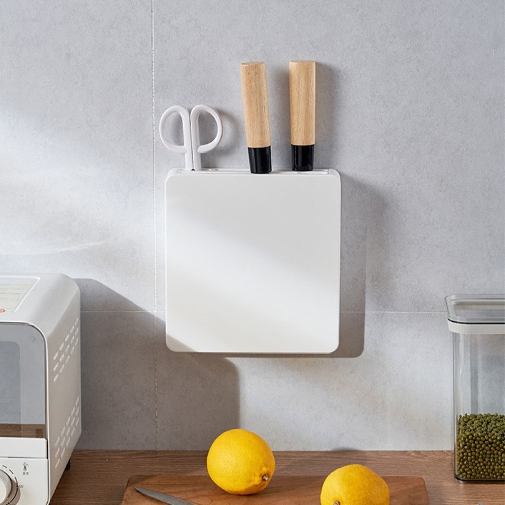 Space Saving Wall Mounted Rack Household Tool Storage Shelf Dust Proof Design