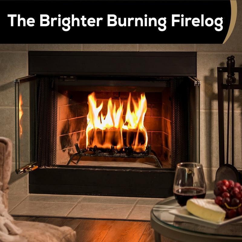 Ultra Premium Firelogs 4.5 lb 6-Pack 3 Hour Burn Eco-Friendly Fireplace Logs New