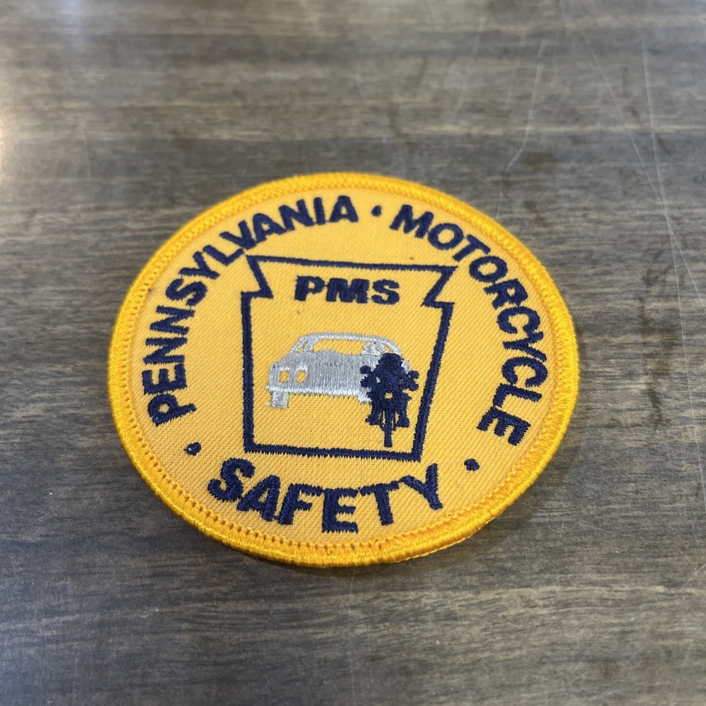 Pennsylvania Motorcycle Safety PMS Patch