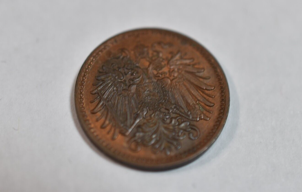 AUSTRIA-HUNGARY 1911 1 HELLER