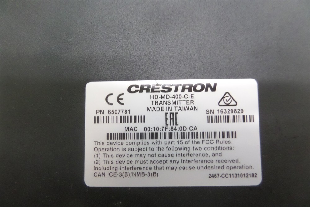Crestron HD-MD-400-C-E HD Scaling Auto-Switcher