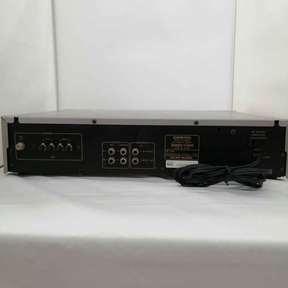ONKYO Tuner T-429R Used