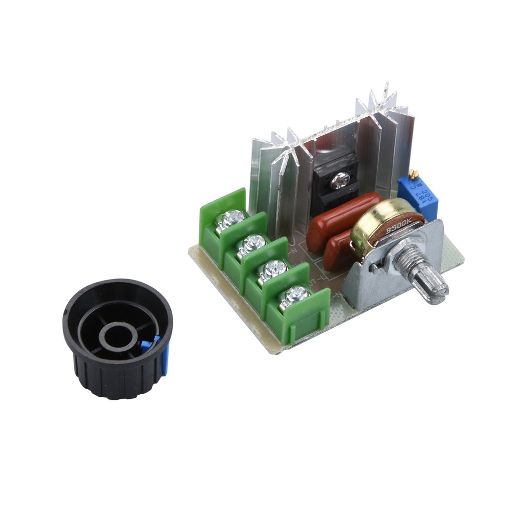110/220V 2000W Thyristor Dimming Speed Regulating Electronic Voltage Regulator