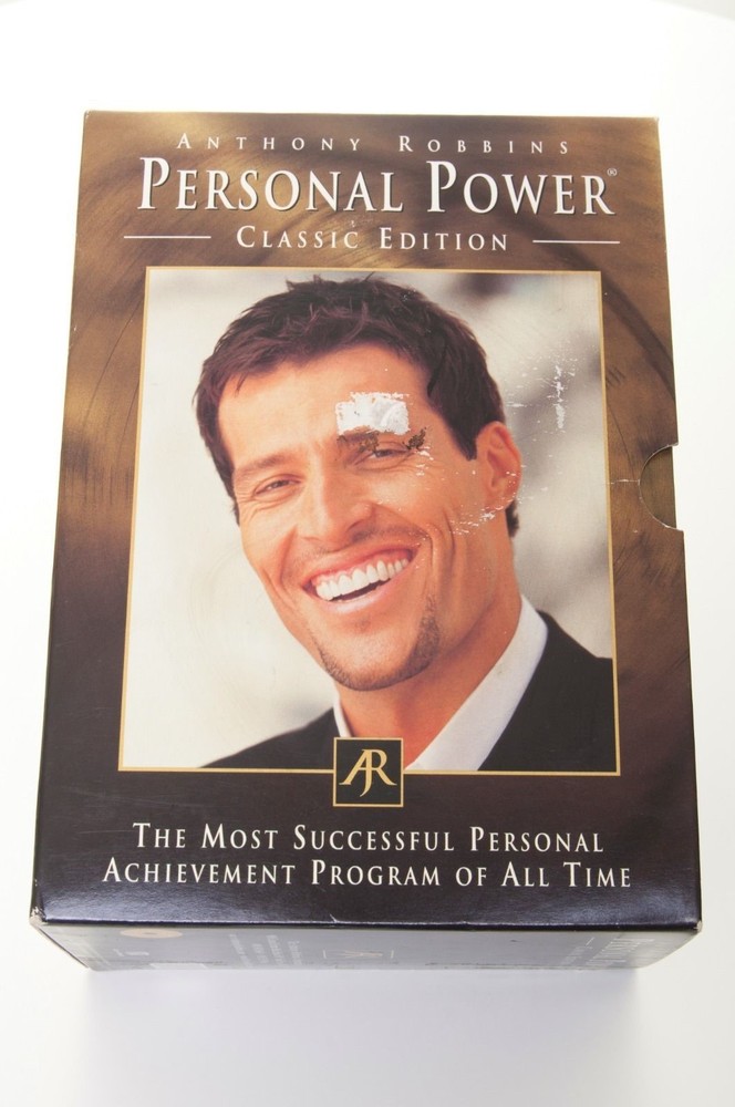 Anthony Robbins Personal Power Classic Edition 7 CD Set Achievement Program Kit