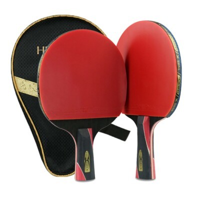 Single Professional Training Carbon Table Tennis Bat Racket Ping-Pong Paddle
