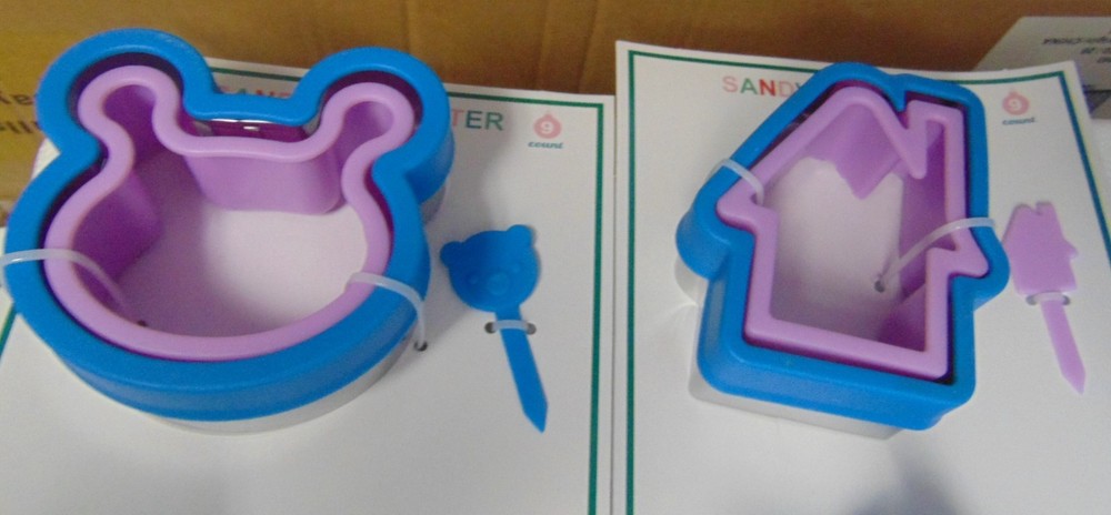 New Sandwich Cookie Cutters 12 pieces