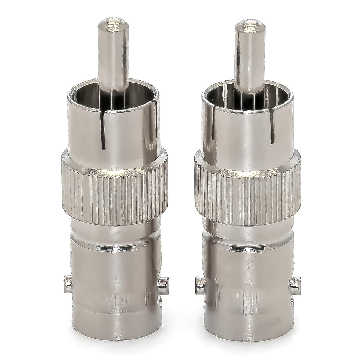 BNC Female to RCA Male Connector Coax Cable Adapter Converter CCTV Camera Lot